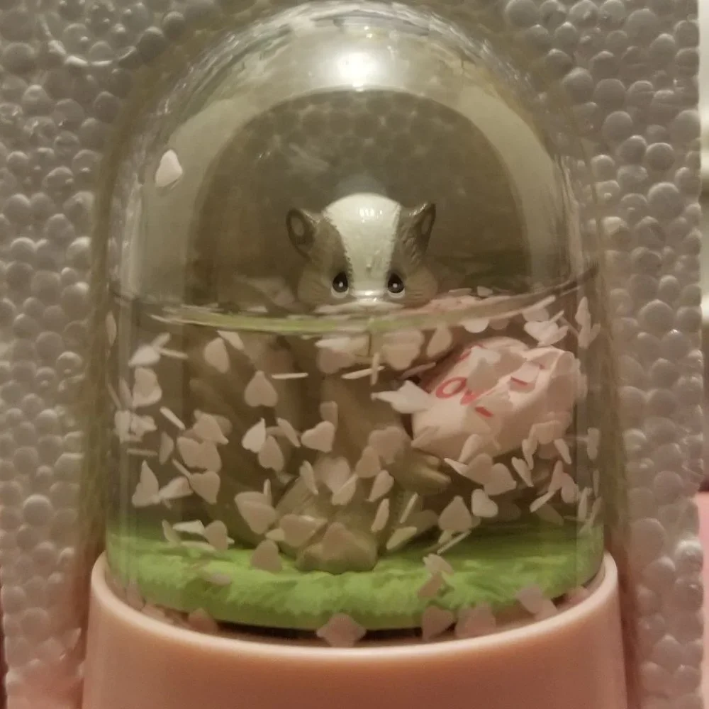 1991 Precious Moments "Loving You" Waterball, w box! - Picture 8 of 12